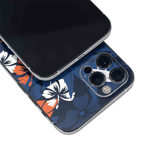 NFL Denver Broncos Tropical Print iPhone 12 Pro Skin